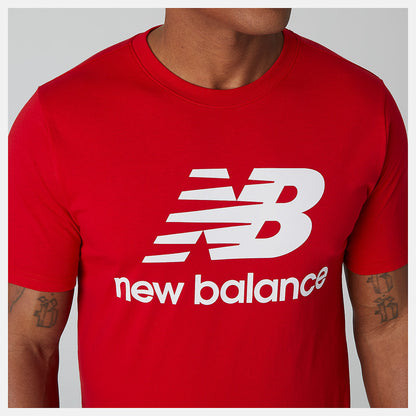 New Balance Essentials Stacked Logo Tee