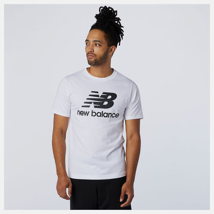 New Balance Essentials Stacked Logo Tee