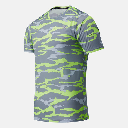New Balance Printed Accelerate Short Sleeve