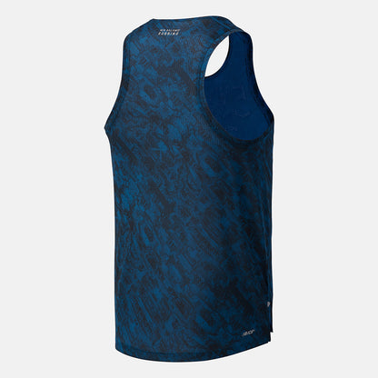 New Balance NYC Marathon Printed Impact Run Singlet