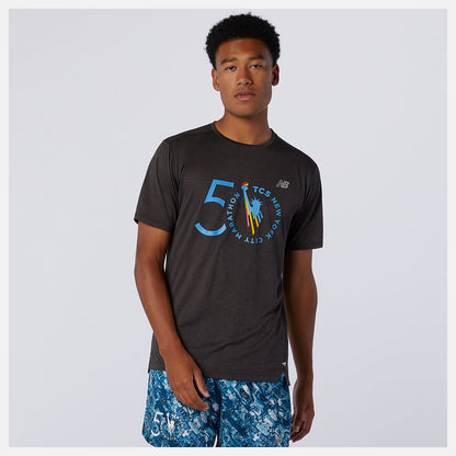 New Balance NYC Marathon Impact Run Short Sleeve