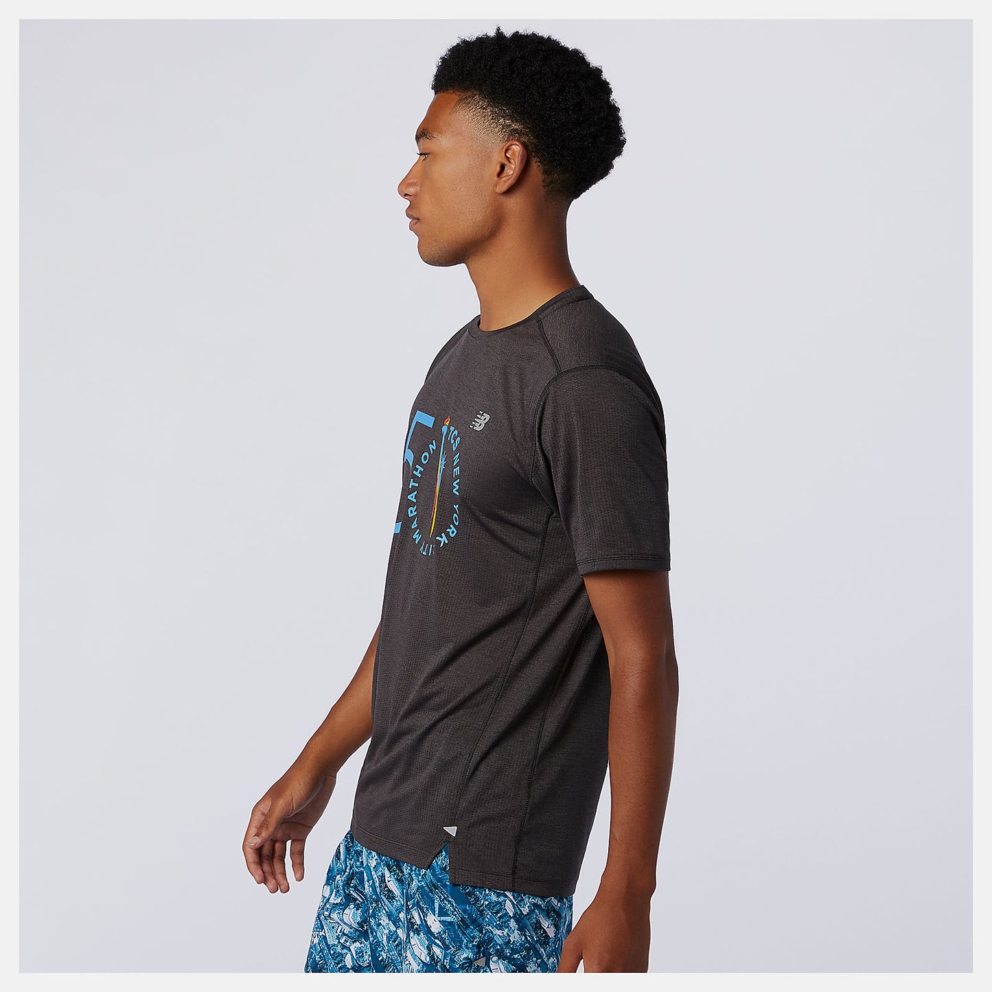 New Balance NYC Marathon Impact Run Short Sleeve