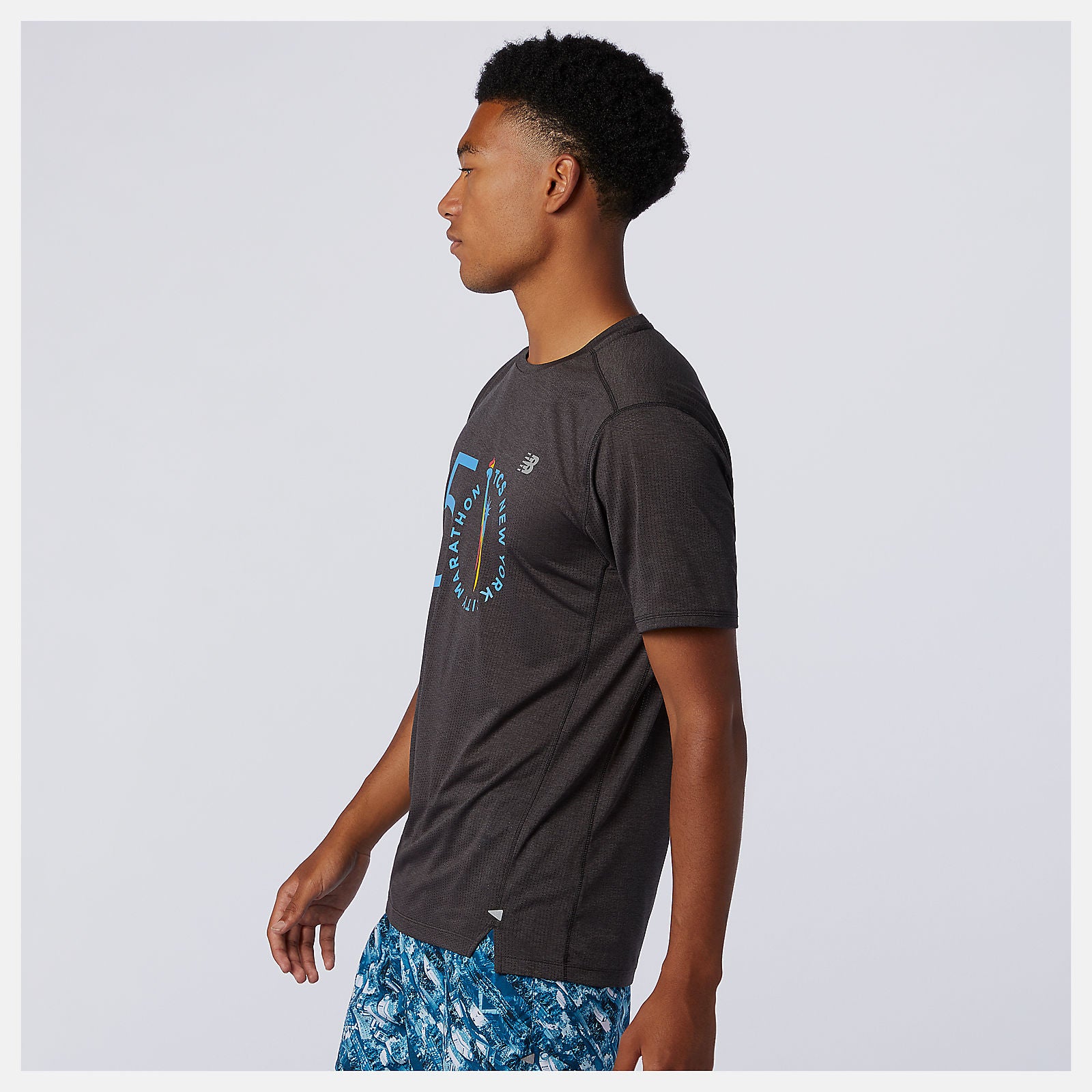 New Balance NYC Marathon Impact Run Short Sleeve