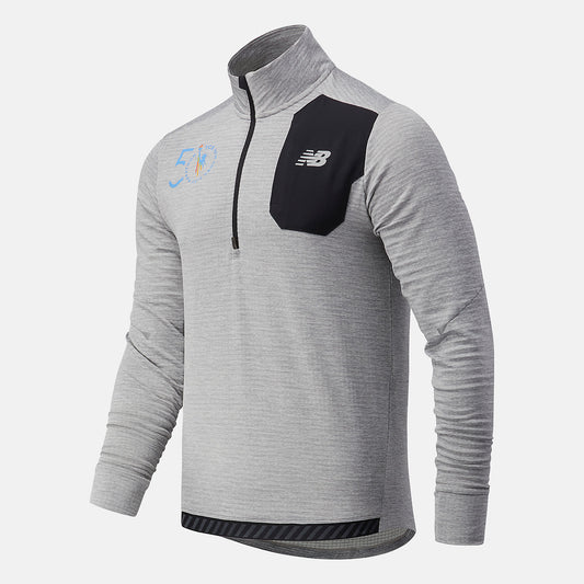 New Balance NYC Marathon Impact Run Grid Back Half Zip