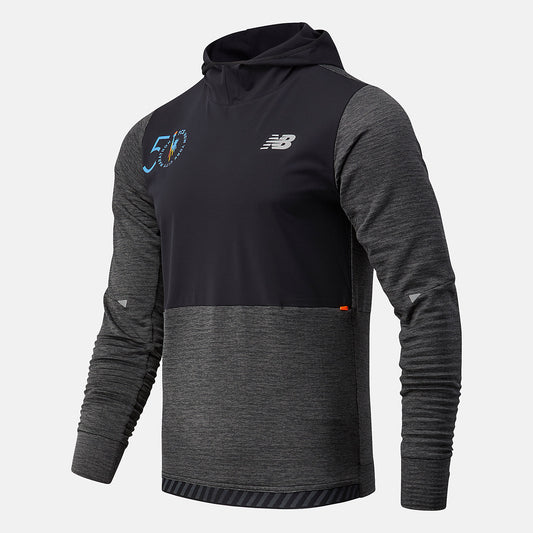 New Balance NYC Marathon Impact Run Grid Back Hoodie