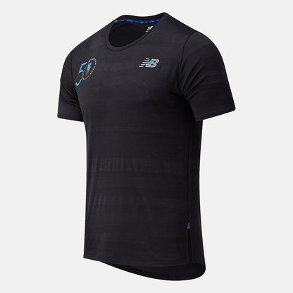 New Balance NYC Marathon Q Speed Fuel Jacquard Short Sleeve