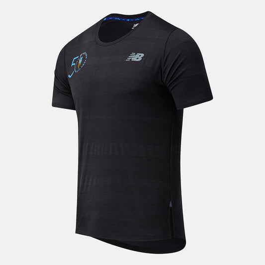 New Balance NYC Marathon Q Speed Fuel Jacquard Short Sleeve