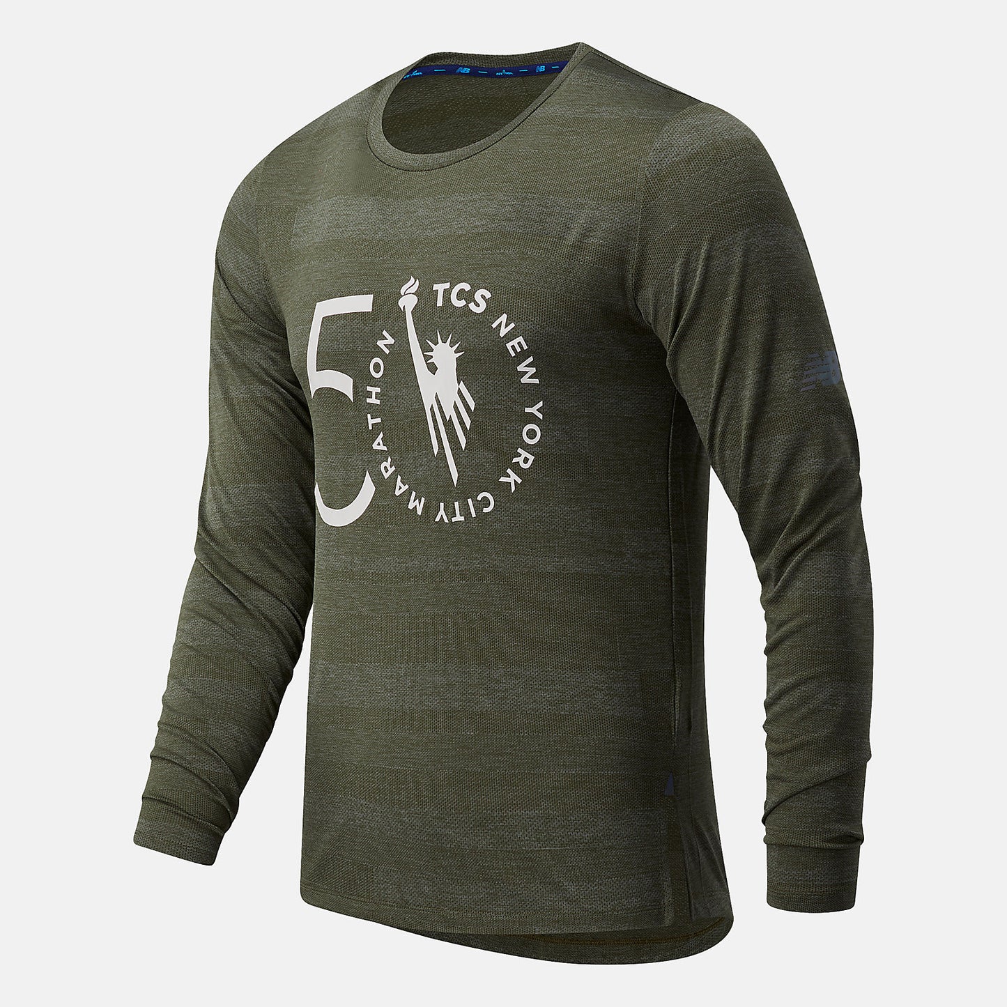 New Balance NYC Marathon Q Speed Fuel Jacquard Long Sleeve
