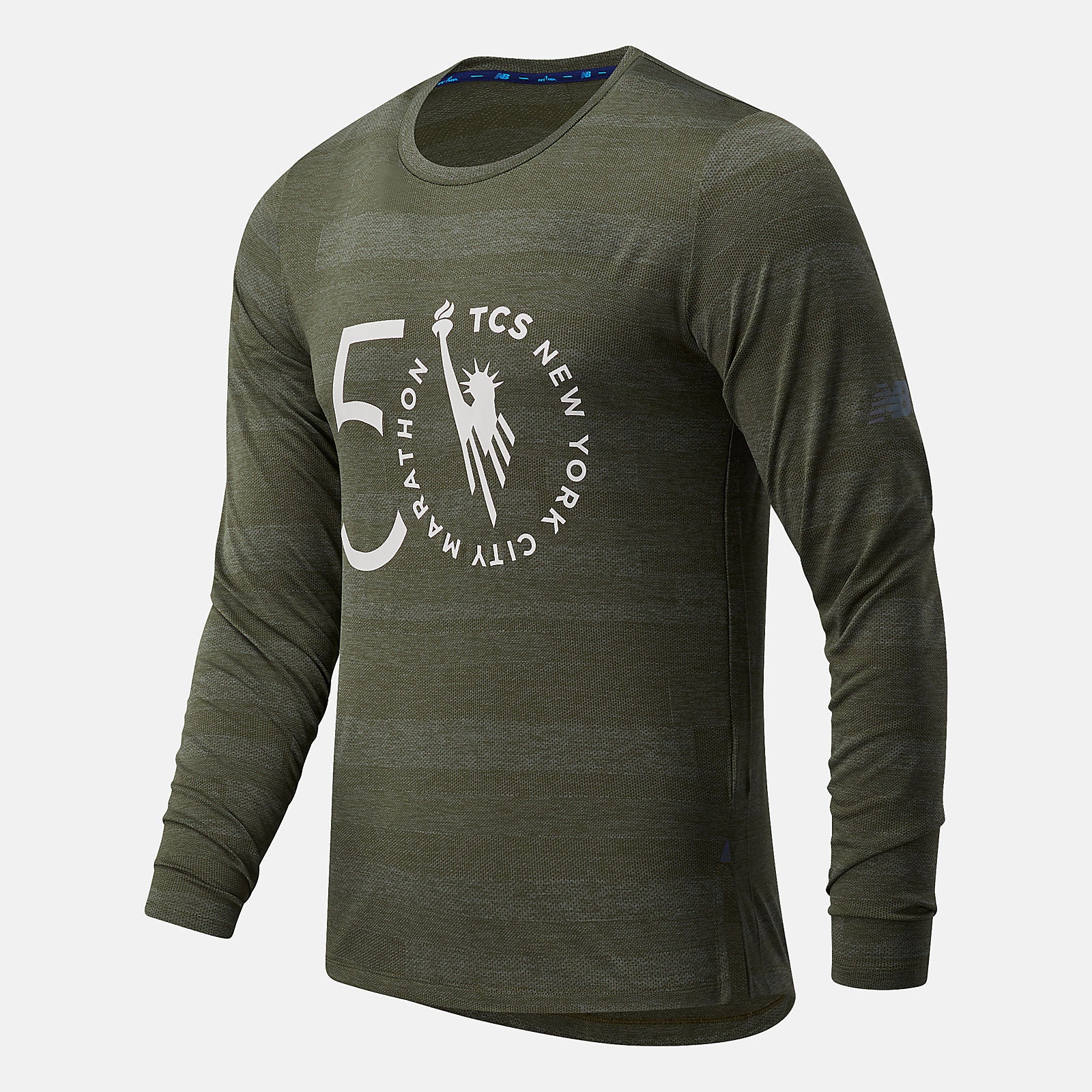 New Balance NYC Marathon Q Speed Fuel Jacquard Long Sleeve