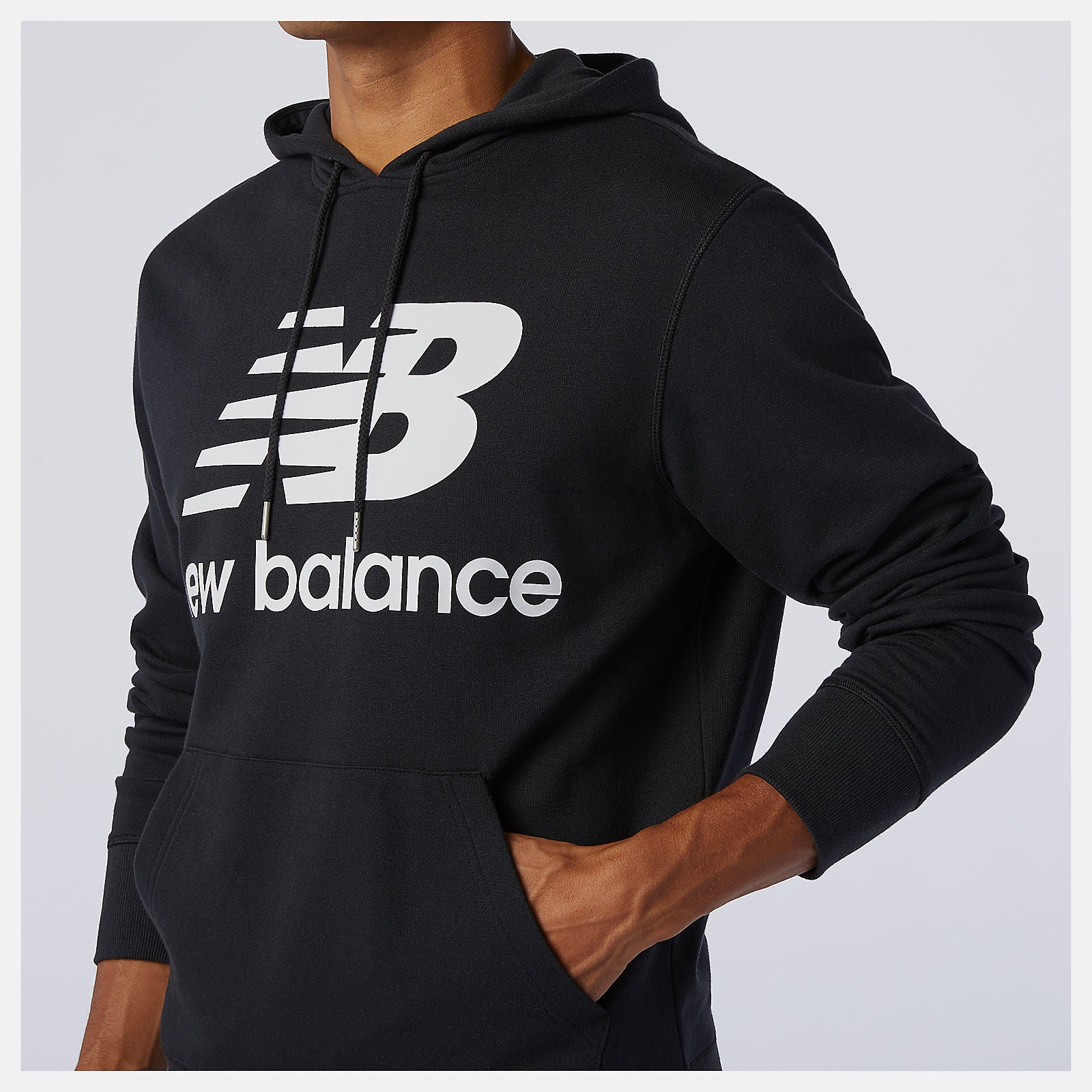 New Balance NB Essentials Stacked Logo Po Hoodie