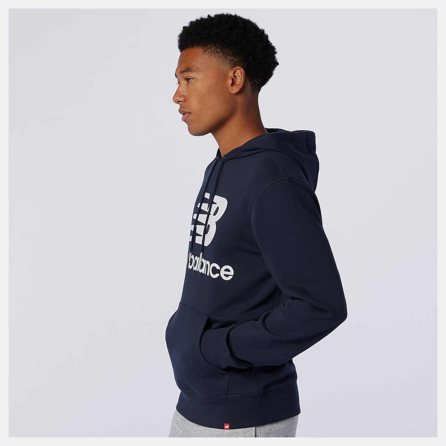 New Balance NB Essentials Stacked Logo Po Hoodie