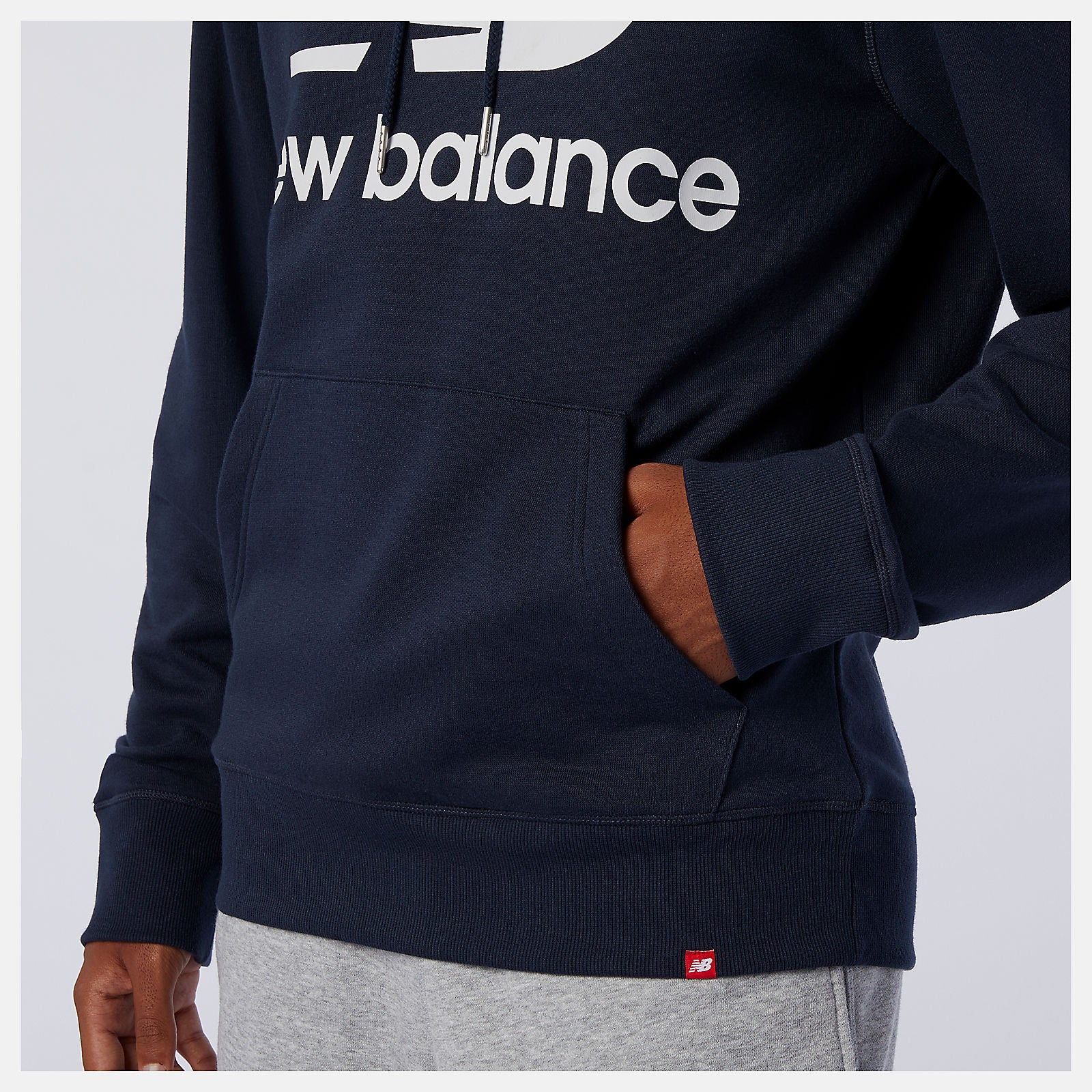 New Balance NB Essentials Stacked Logo Po Hoodie