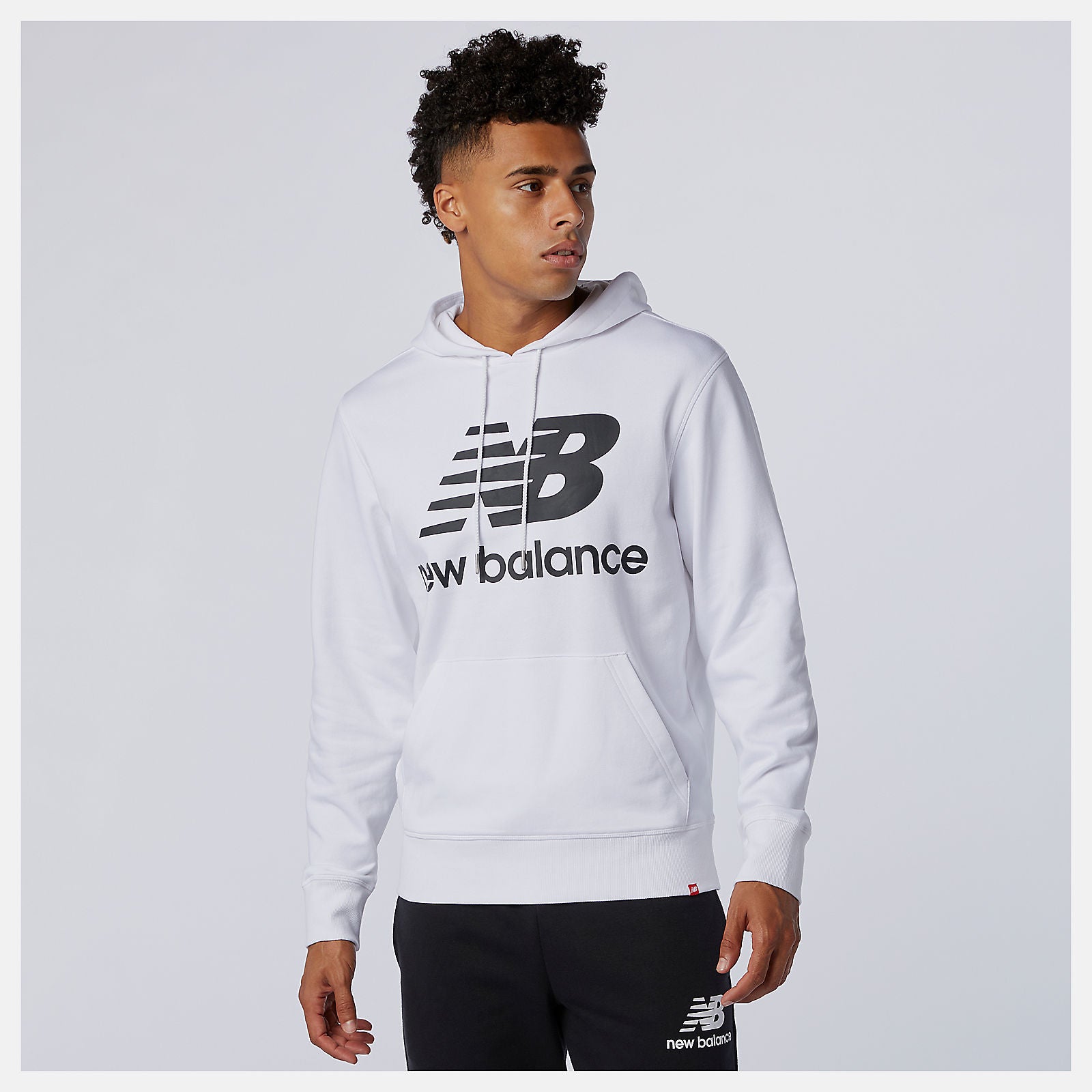 New Balance NB Essentials Stacked Logo Po Hoodie
