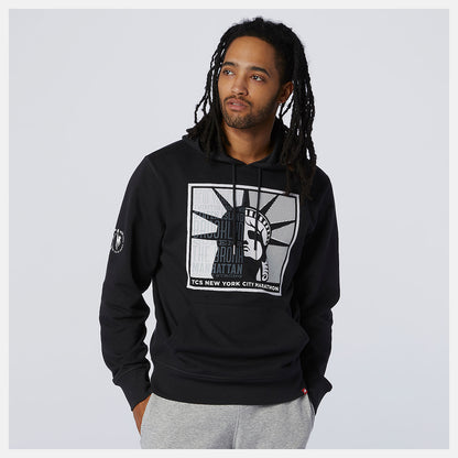 New Balance NYC Marathon Essentials Stacked Logo Po Hoodie