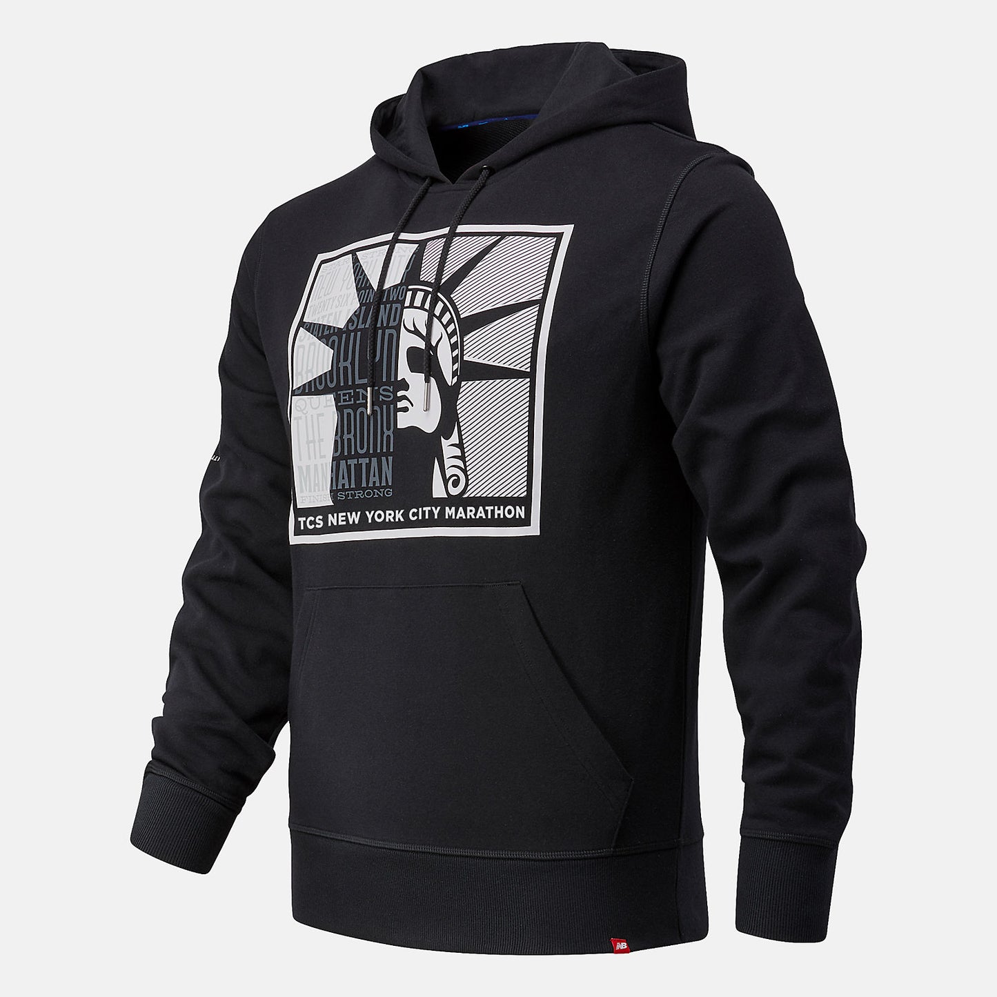 New Balance NYC Marathon Essentials Stacked Logo Po Hoodie