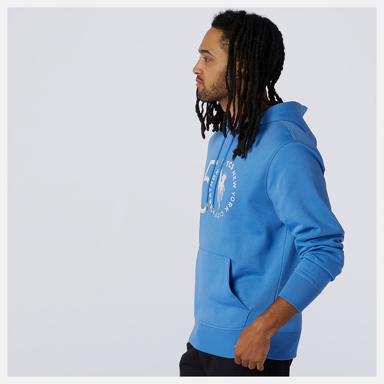 New Balance NYC Marathon Essentials Stacked Logo Po Hoodie