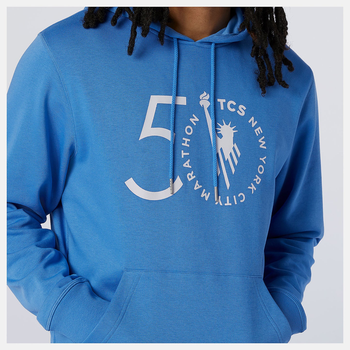 New Balance NYC Marathon Essentials Stacked Logo Po Hoodie