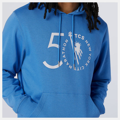 New Balance NYC Marathon Essentials Stacked Logo Po Hoodie