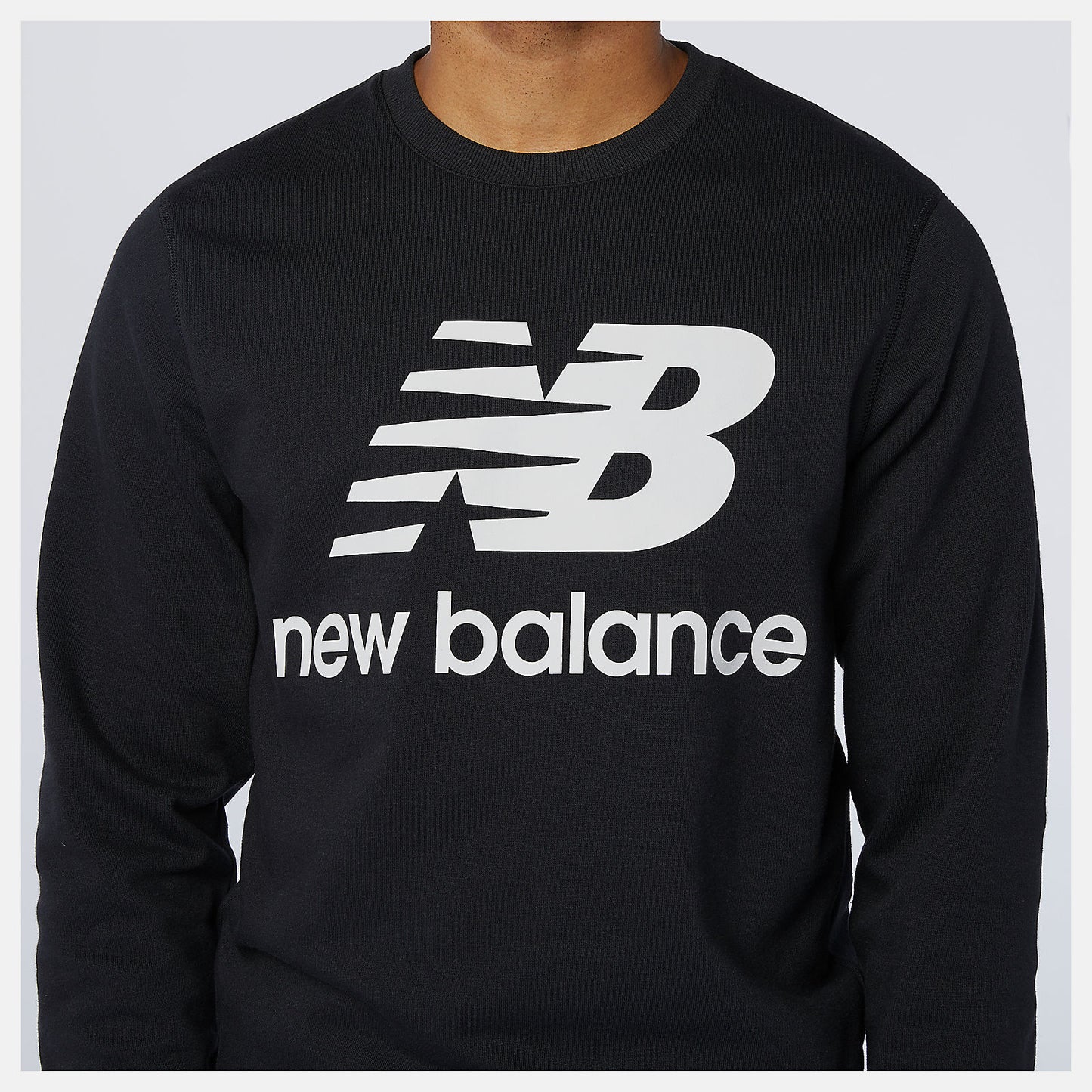 New Balance NB Essentials Stacked Logo Crew