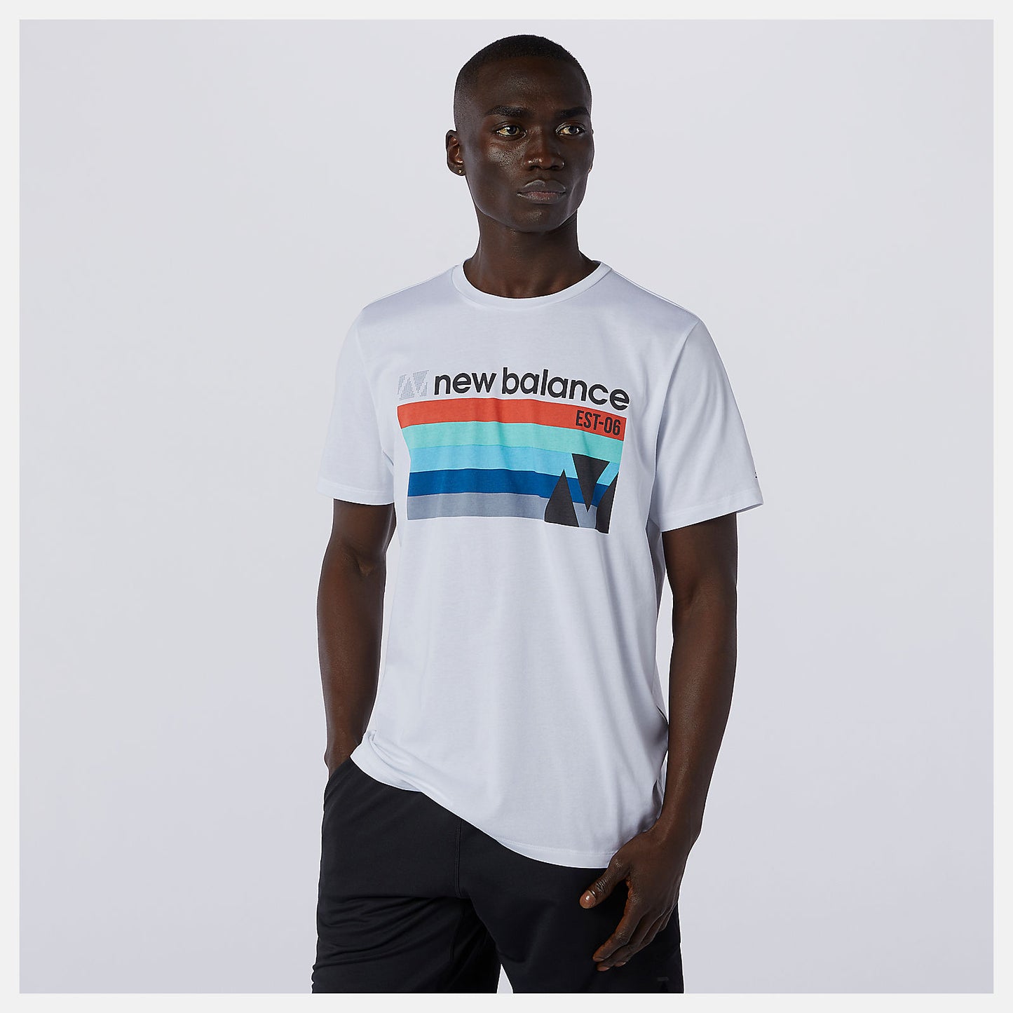 New Balance Graphic Heathertech Tee