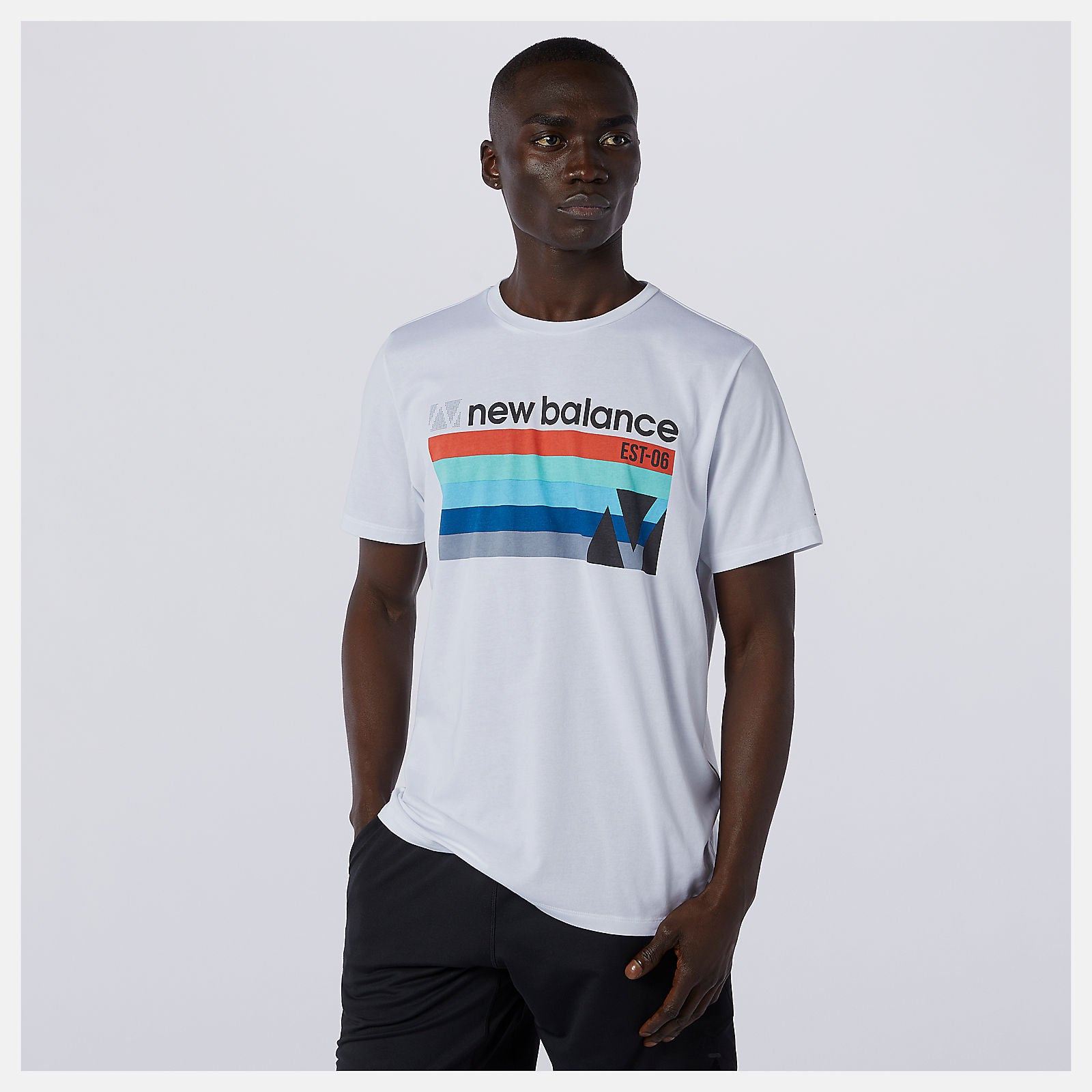 New Balance Graphic Heathertech Tee