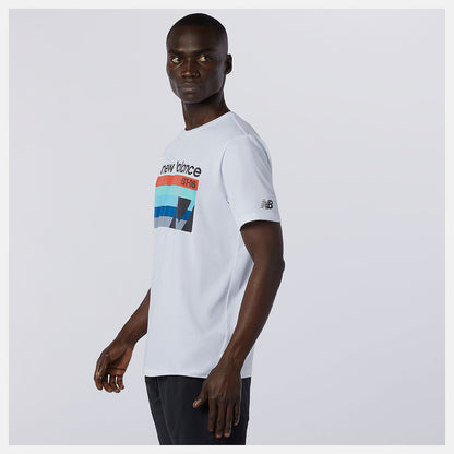 New Balance Graphic Heathertech Tee