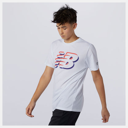 New Balance Graphic Heathertech Tee