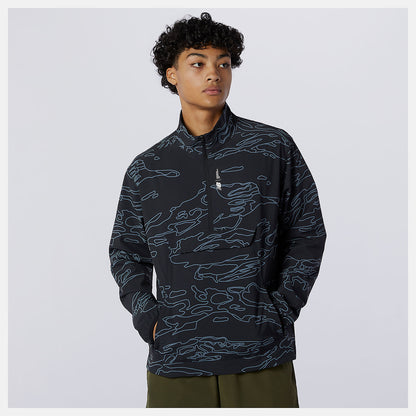 New Balance Fortitech Printed Woven Pullover
