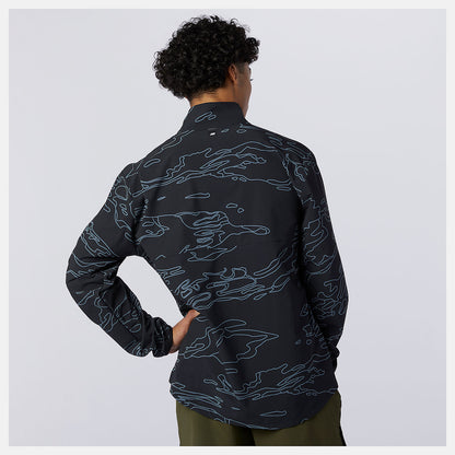 New Balance Fortitech Printed Woven Pullover