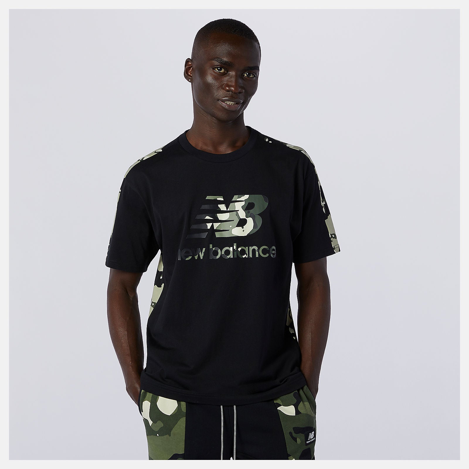 New Balance NB Essential Camo Tee