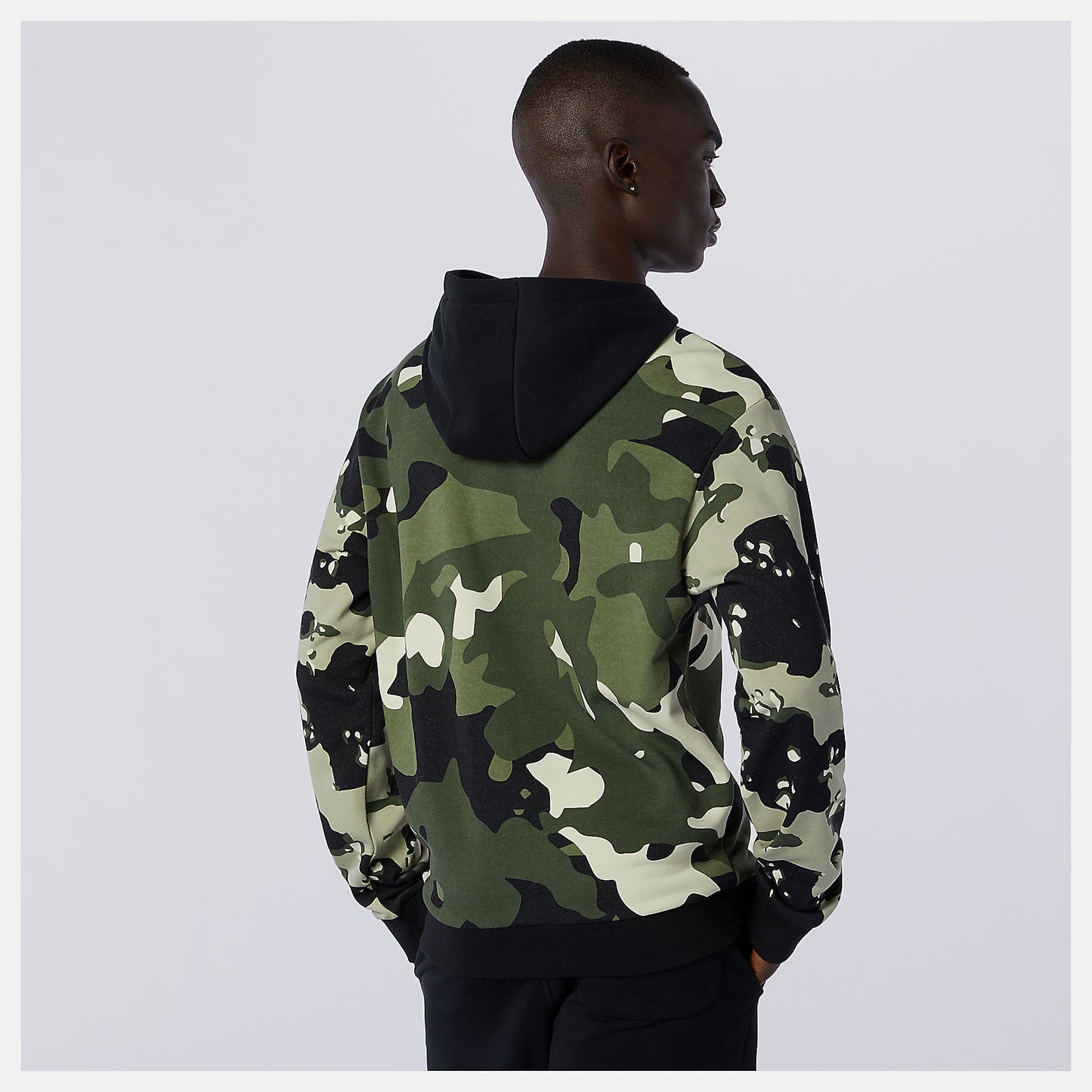 New Balance NB Essentials Fleece Camo Hoodie