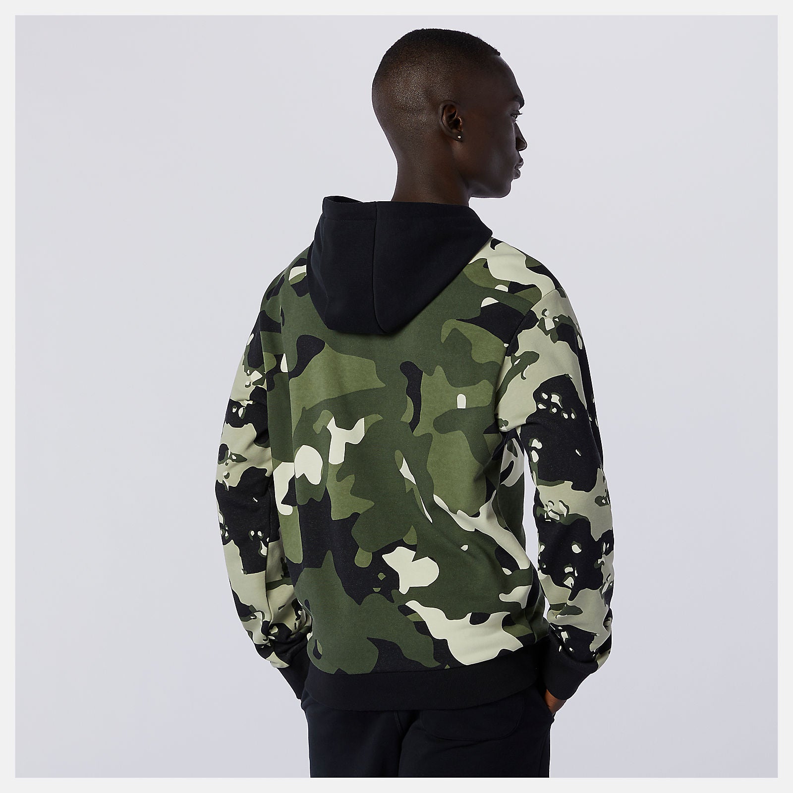 New Balance NB Essentials Fleece Camo Hoodie