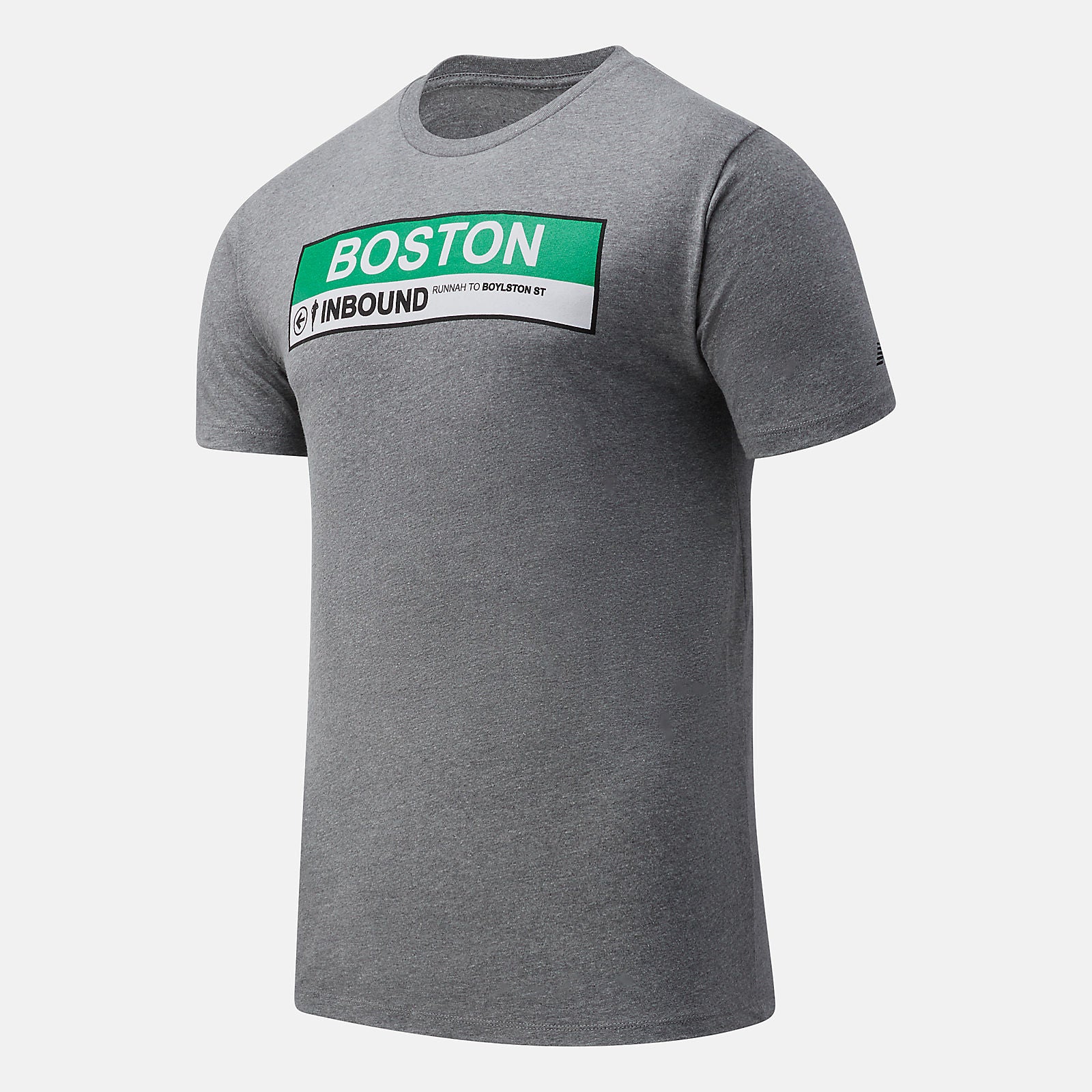 New Balance Boston INBound Green Line Graphic Tee