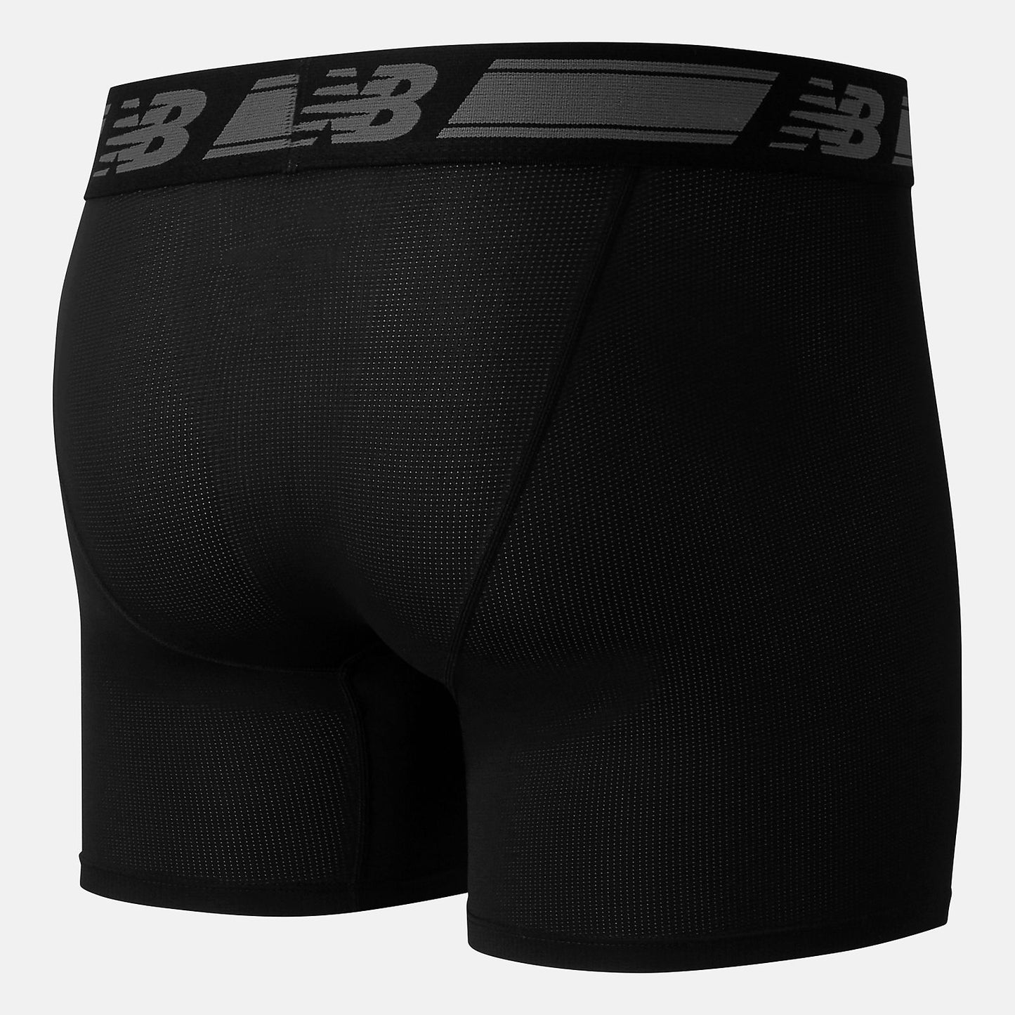 New Balance Men Mesh 6 Inch Boxer Brief 2 Pack