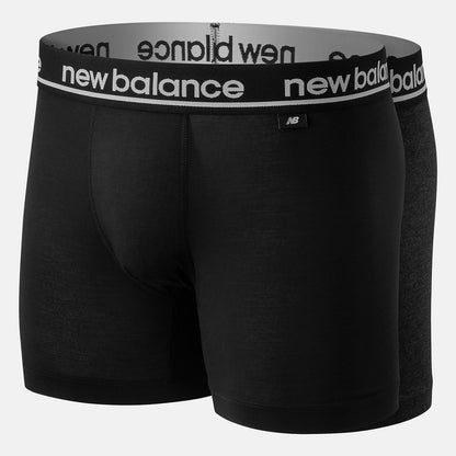 New Balance Men Viscose 5 Inch Boxer 2 Pack