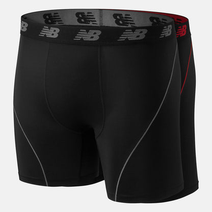 New Balance Men Ice 2.0 6 Inch Boxer 2PK