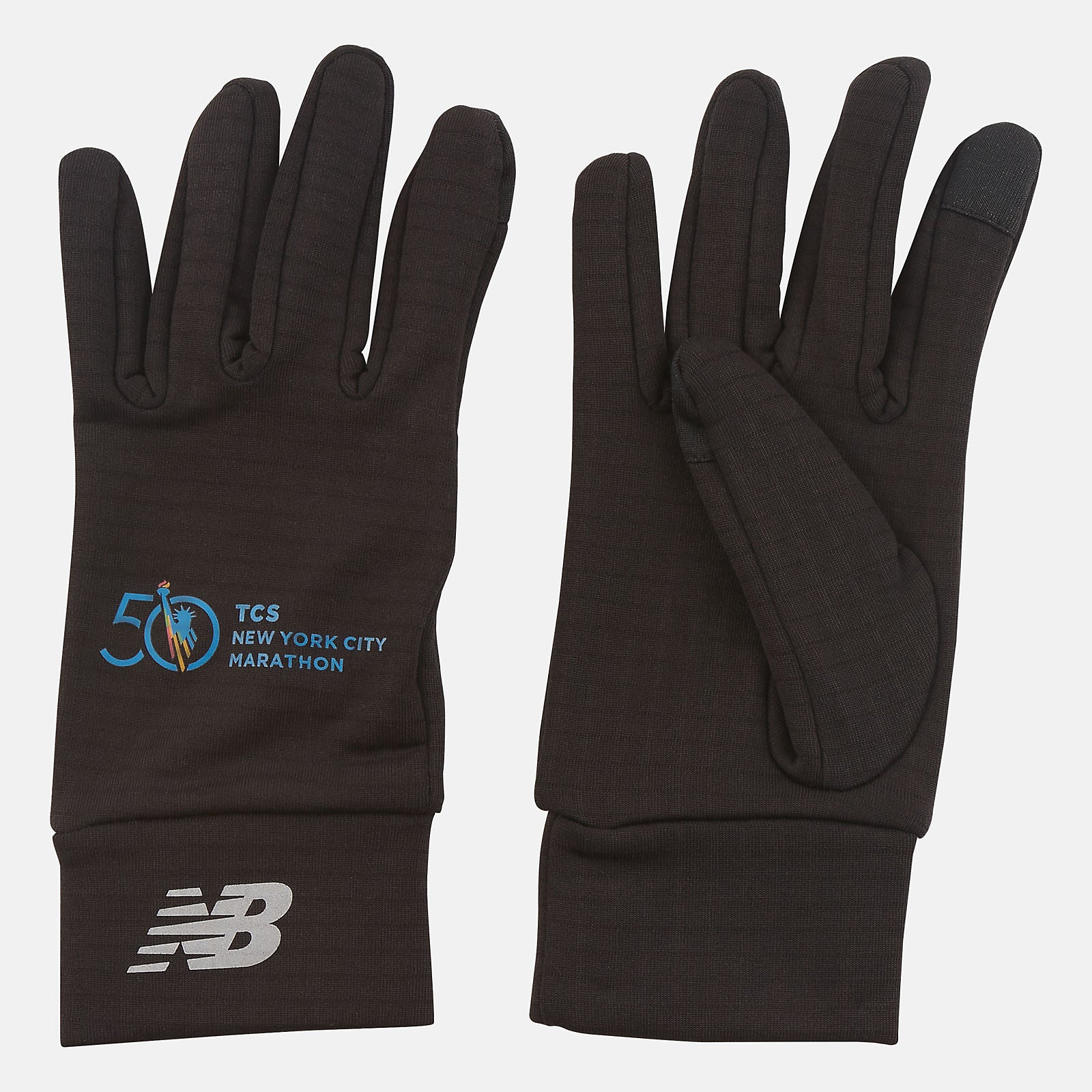 New Balance Marathon Heavyweight Grid Fleece Gloves