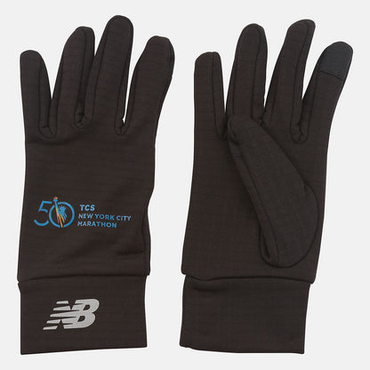 New Balance Marathon Heavyweight Grid Fleece Gloves