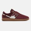 Burgundy/White
