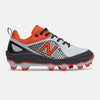 Black/Orange and White