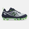 Team Navy/Lime Green and White
