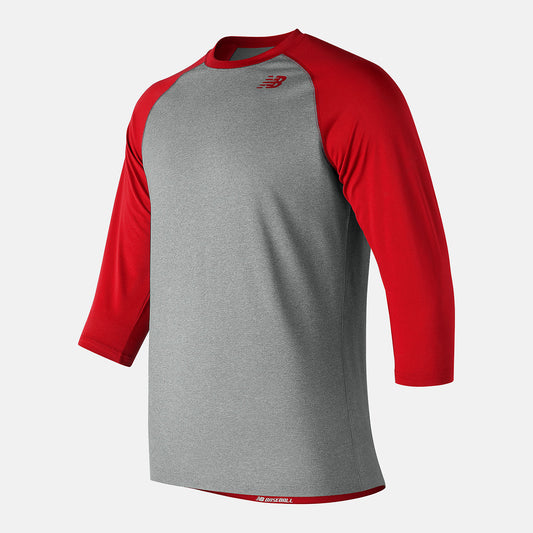 New Balance 3/4 Baseball Raglan Top