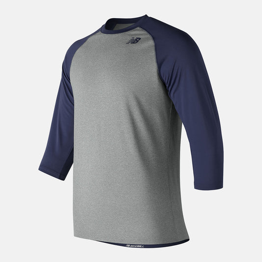 New Balance 3/4 Baseball Raglan Top
