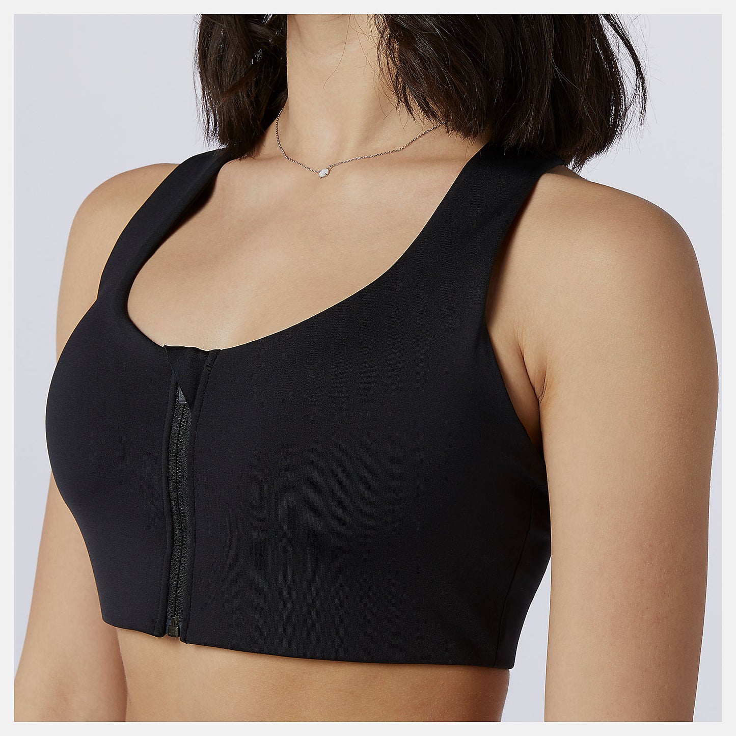 New Balance NB Power X Zip Front Bra