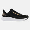 Black/Gold Metallic