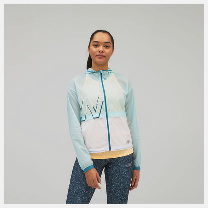 New Balance Printed Impact Run Light Pack Jacket