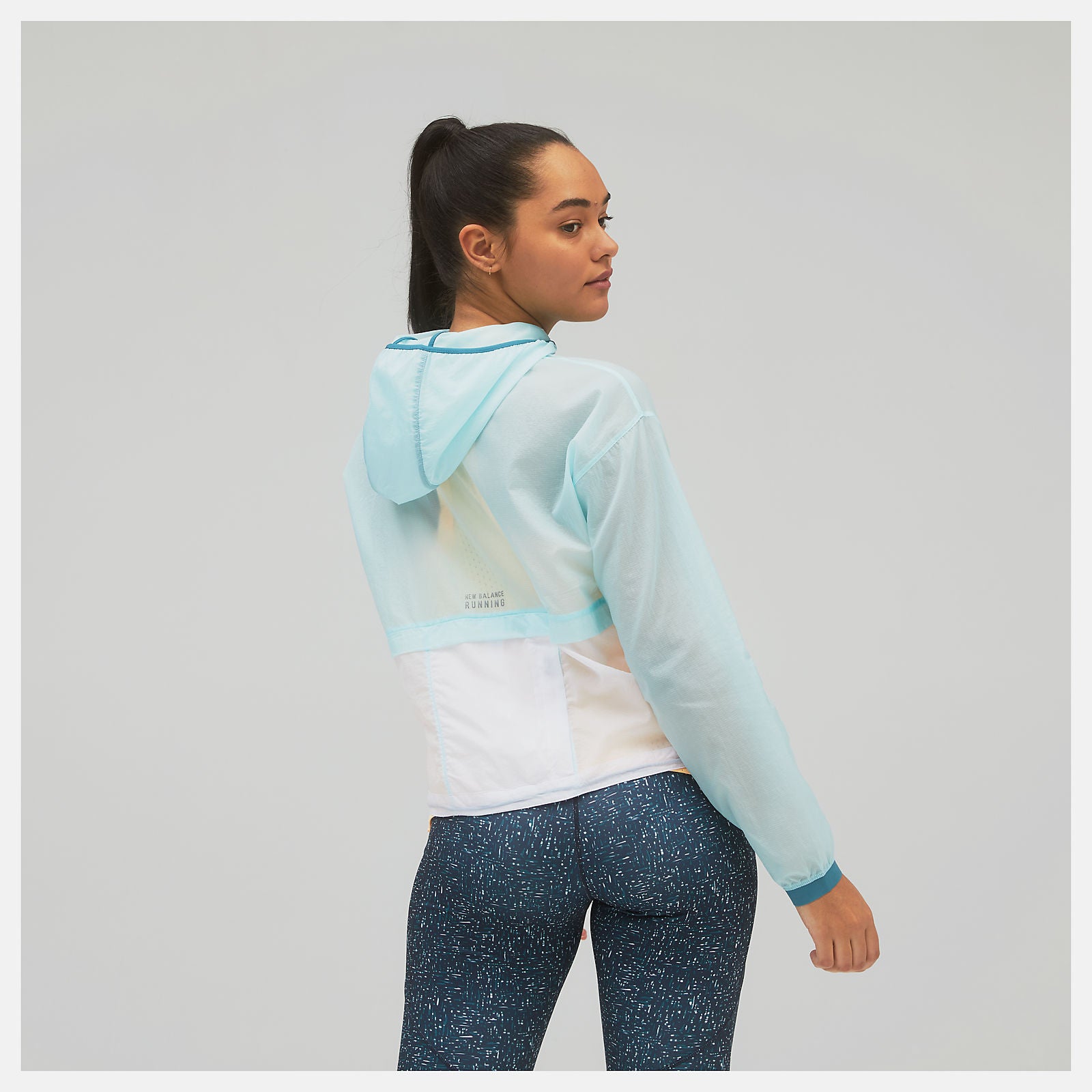 New Balance Printed Impact Run Light Pack Jacket