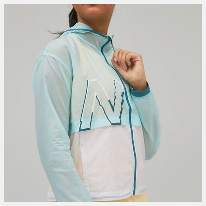 New Balance Printed Impact Run Light Pack Jacket