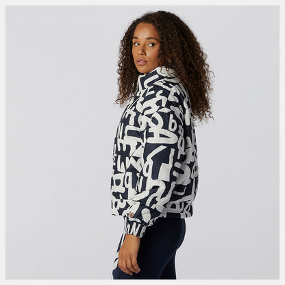 New Balance Determination Packable Printed Quilted Jacket