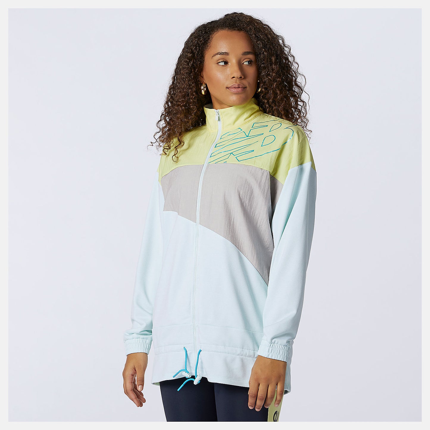 New Balance Achiever Mix Media Jacket